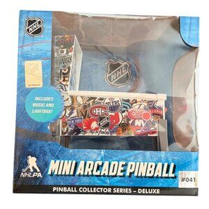 NHL Mini Arcade Pinball –Collector Series Deluxe (New in Box)